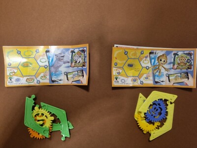 Kinder Joy Austria 2021 Animal Spirograph VU281-VU286 Komplettsatz