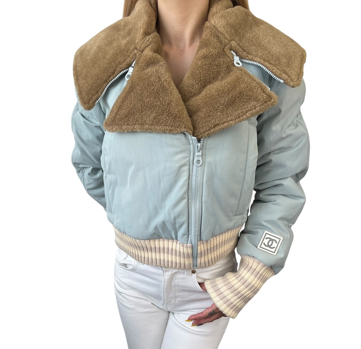 ジャケット・アウター chanel sport puffer jacket Chanel Sport Puffer Jacket | eBay