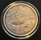 Welcome to Silverbug Island WHIRLPOOL ANTIQUED 1 oz .999 Silver Round BU MINT!