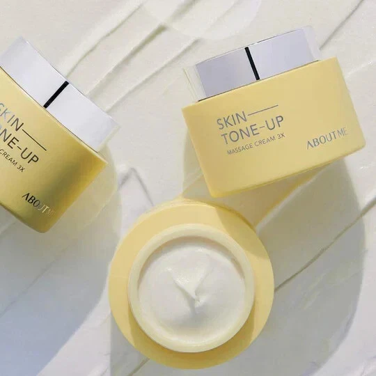 1 PCS 150ml ABOUT ME Skin Tone Up Massage Cream 3X  - K BEAUTY - Image 4 of 4
