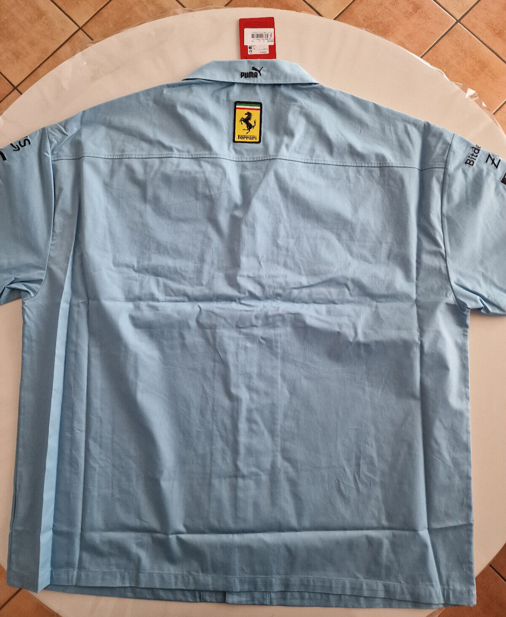SHIRT CAMICIA MEN MIAMI GP F1 SCUDERIA FERRARI TEAM PUMA XXL SHIRT CAMICIA MEN MIAMI GP F1 SCUDERIA FERRARI TEAM PUMA XXL