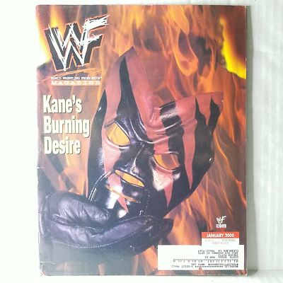 WWF World Wrestling Federation Magazine January 2000 Vol. 19 No. 1