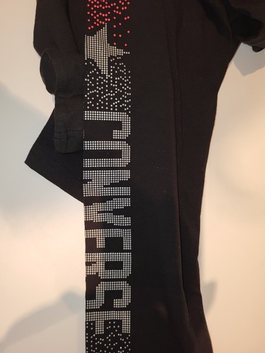 NEW! Converse All Star Girls Matching Outfit LS Shirt & Capri Pants Size XL NWT - Picture 4 of 9