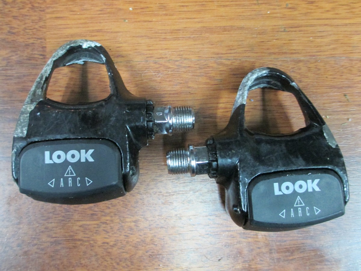 Pédales Look F Arc grise d'occasion