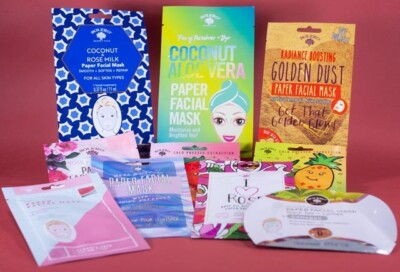 Borelo Beverly Hills Face Masks Lot of 10 NEW SEALED