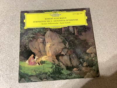 SCHUMANN Symphony 2 / Genoveva Overture 1965 Vinyl LP Deutsche Grammophon - VG