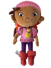 Disney Store Izzy Plush Stuffed Jake and Never Land Pirates Crew Girl Pirate 12"