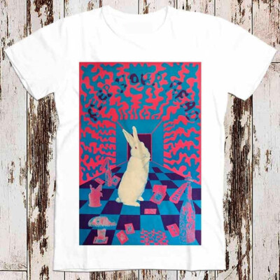 Feed Your Head weißes Kaninchen Alice im Wunderland cooles Geschenk Top T-Shirt 8735