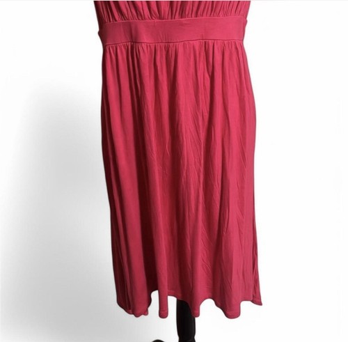 Old Navy Dress Sz XL Halter Back Feminine Vacation Beach Flowy Vacation Beach - Picture 5 of 7