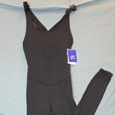 Size Small Joy Lab black jumpsuit with adjustable straps and pockets