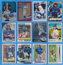 Bo Bichette Lot (12 cards) Generation Now Red Holo RC Fire+, Toronto Blue Jays
