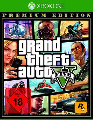 Grand Theft Auto V Premium Edition Xbox One XBOX-One Neu & OVP