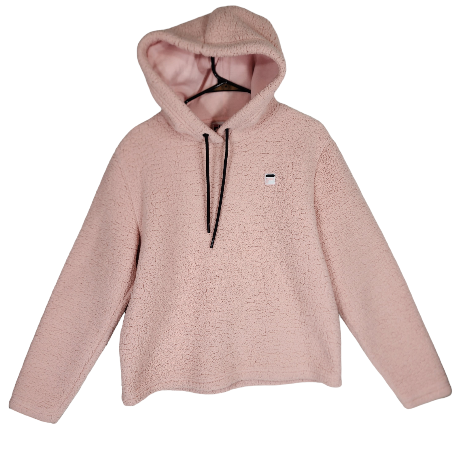 FILA Orsacchiotto Felpa con Cappuccio L Donna Josephine Rosa Pile Sherpa