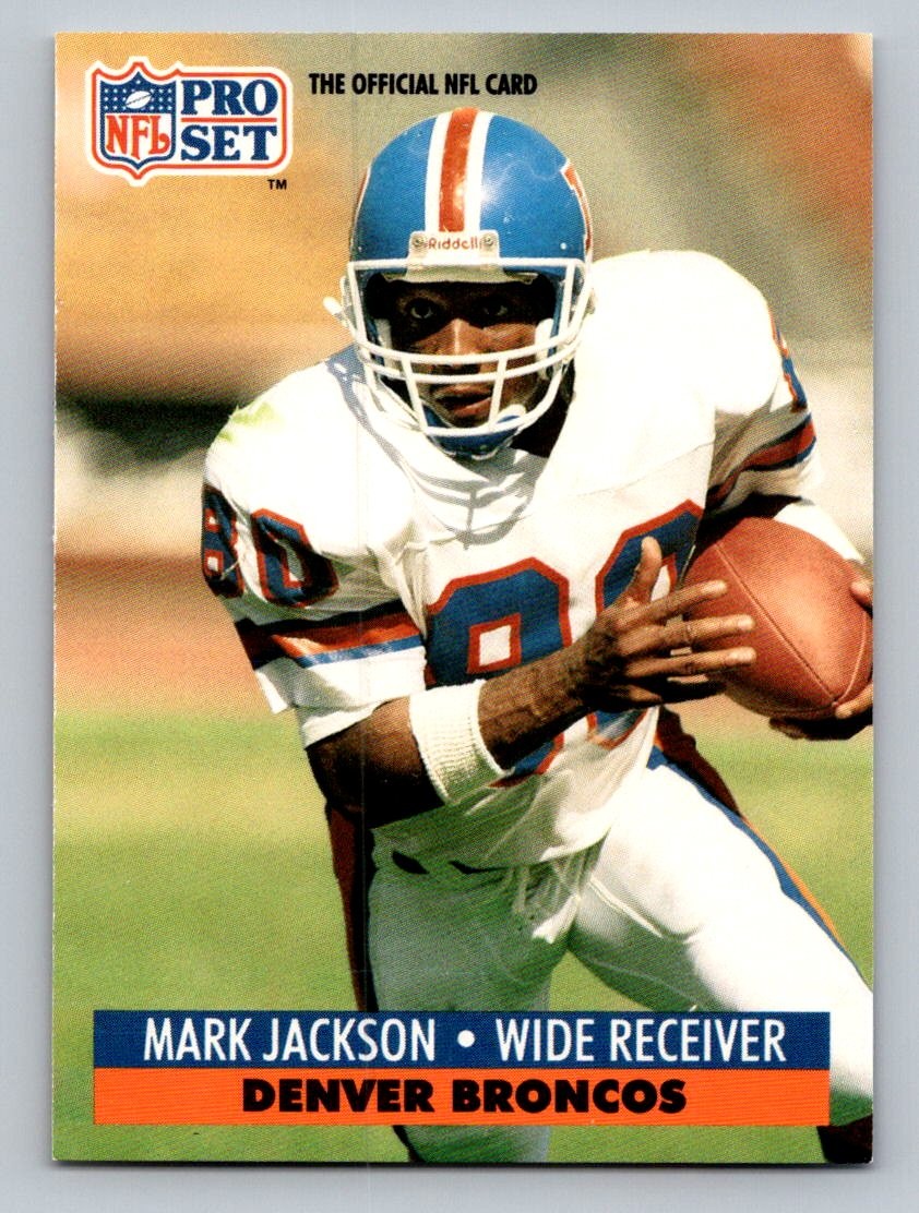 1991 Pro Set Mark Jackson #141 Denver Broncos