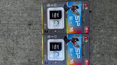 Silicon Power 16GB Elite microSDHC UHS-I Class 10 Memory Card SD Adapter New 16