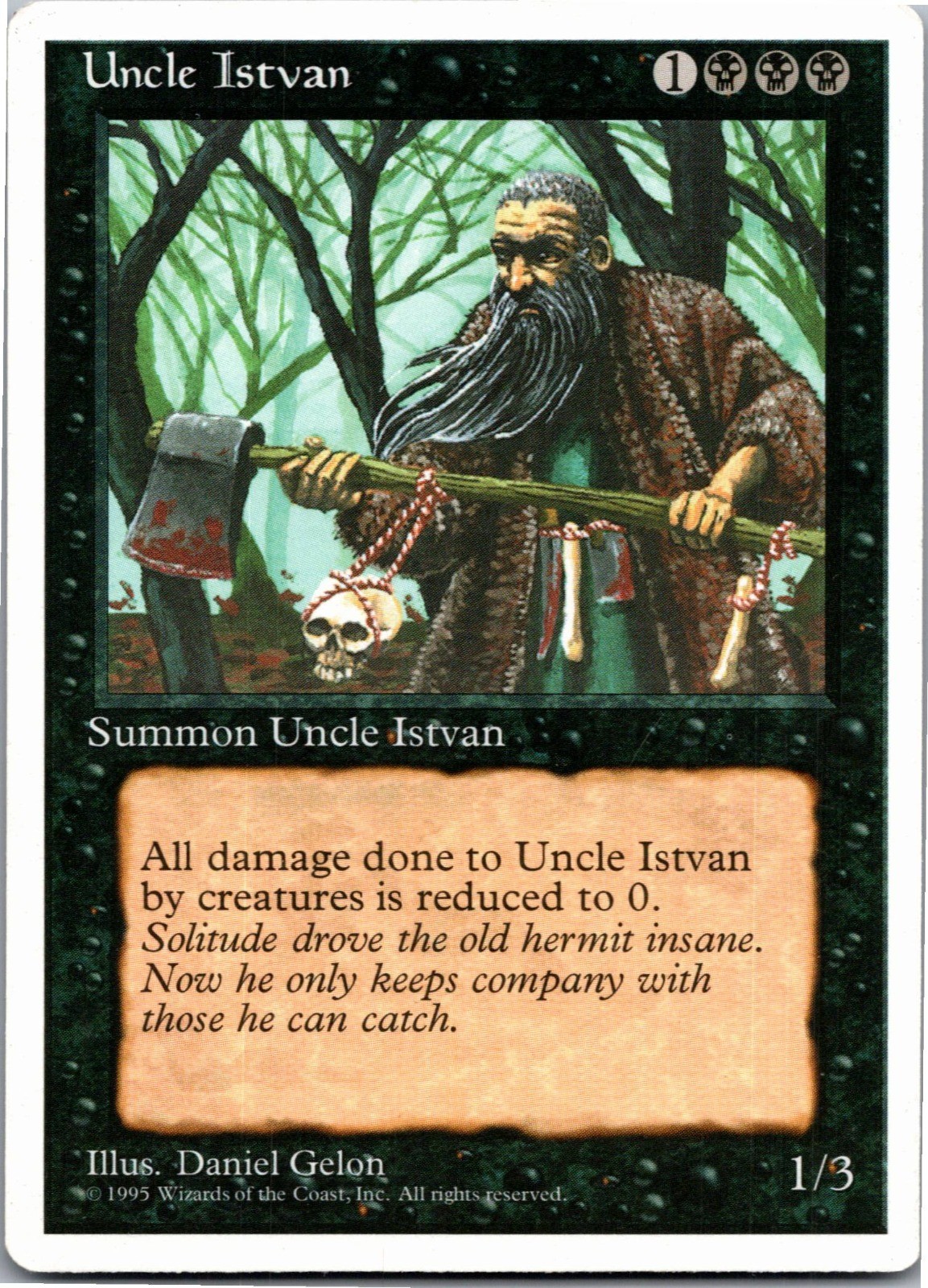 Uncle Istvan - U - MTG: Fourth Edition (4ED - ) 1995 [LP]