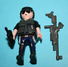 Playmobil Ersatzteile Figur 70858 SEK Polizist mit Scharfschützengewehr Funkgerä