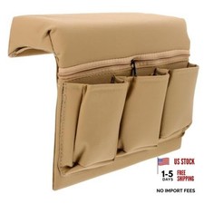 Leather Door Side Armrest Organizer Pad with Car Window Storage Box