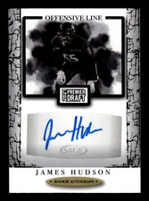 2021 SAGE Premier Draft Autographs Black #A71 James Hudson RC E025