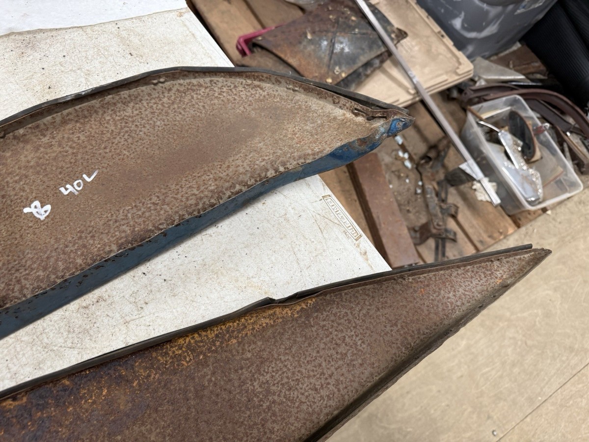 1959 Chevrolet Impala Foxcraft Fender Skirts Pair 2 Door Hard Top