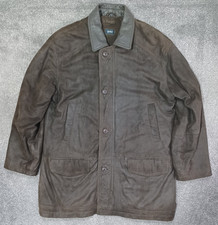 Giacca Guise vera pelle scamosciata uomo media John Lewis