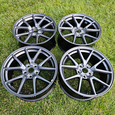 Tesla Model 3 18" Magneto Metallic Aero Wheels with OEM TPMS