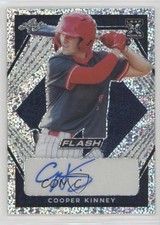 2021 Leaf Flash Navy 35/99 Cooper Kinney #BA-CK1 Auto i6j