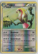 Pidgeot 30/95 Rare Call of Legends Pokemon Reverse Holo Lightly Played