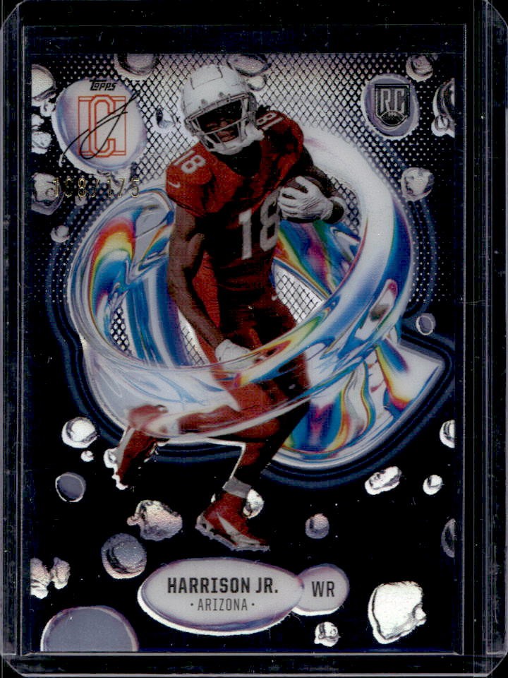 2024 Topps Signature Class Marvin Harrison Jr. Fluidity RC Indigo Rookie #/175