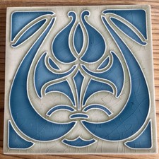 Piastrella Art Nouveau originale piastrella Art Nouveau