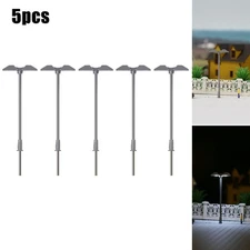 Lamps Illumination Building Houses 5pcs AC LED Light Steel Tubes Street Warm