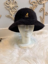 Kangol Women's Blue Furgora Bin Bucket Hat Large #3993B