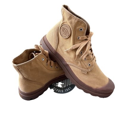 Palladium Mens Pampa Baggy 02353-209 Woodlin Canvas Boots Brand New in box