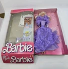 Vintage Barbie Doll Lilac Lovely Lace Sears 1987 Mattel NRFB 7669 Blonde Edition