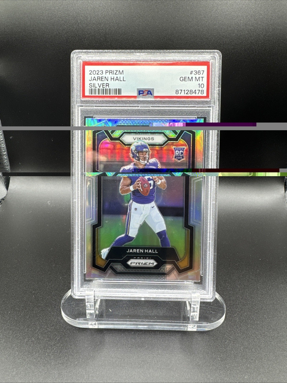 Jaren Hall Panini Prizm #367 Silver