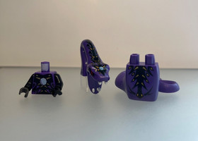 LEGO Ninjago Pythor P. Chumsworth Purple Snake Minifigure