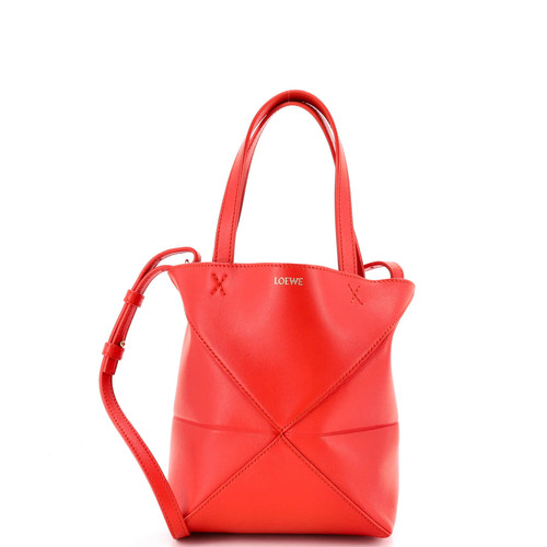 Loewe Puzzle Fold Tote Leather Mini