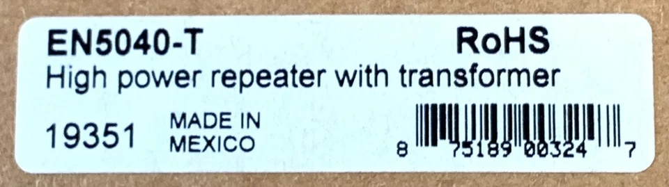 Inovonics EN5040-T высокомощный репитер с трансформатором - Изображение 4 из 4
