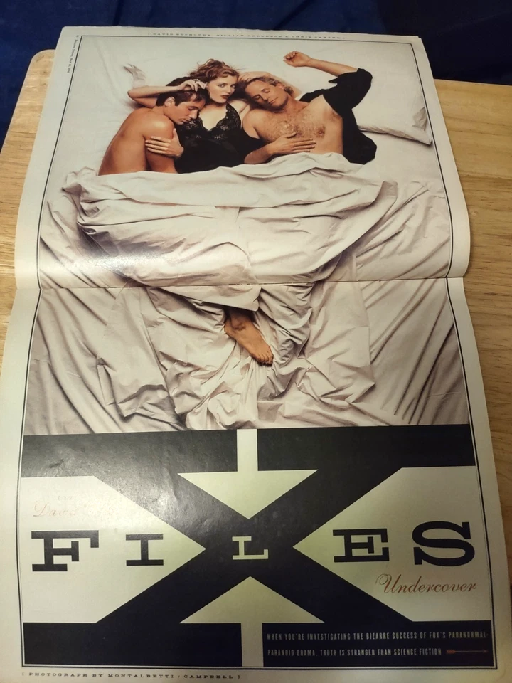VTG Rolling Stone Magazine XFiles May 16, 1996  Issue 734 Advertising No Label - Image 2 of 4