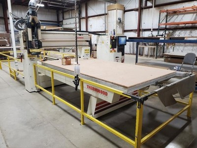 5' x 10' THERMWOOD CS40 3-AXIS CNC ROUTER WITH Q-CORE CNC UPGRADE