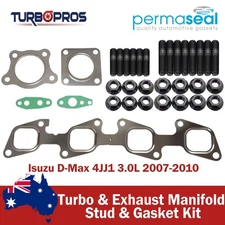 Permaseal Turbo&Exhaust Manifold Studs&Gasket Kit For Isuzu D-Max 4JJ1 3.0L