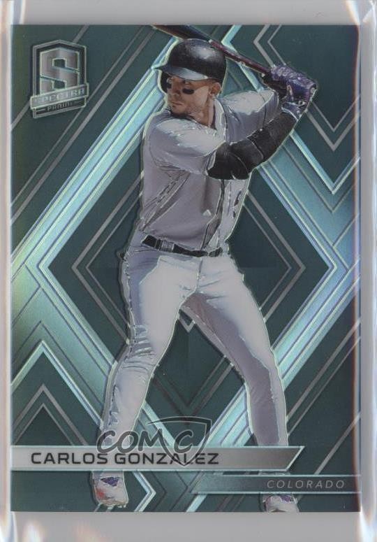 Carlos Gonzalez #26 2018 Panini Chronicles Baseball Spectra