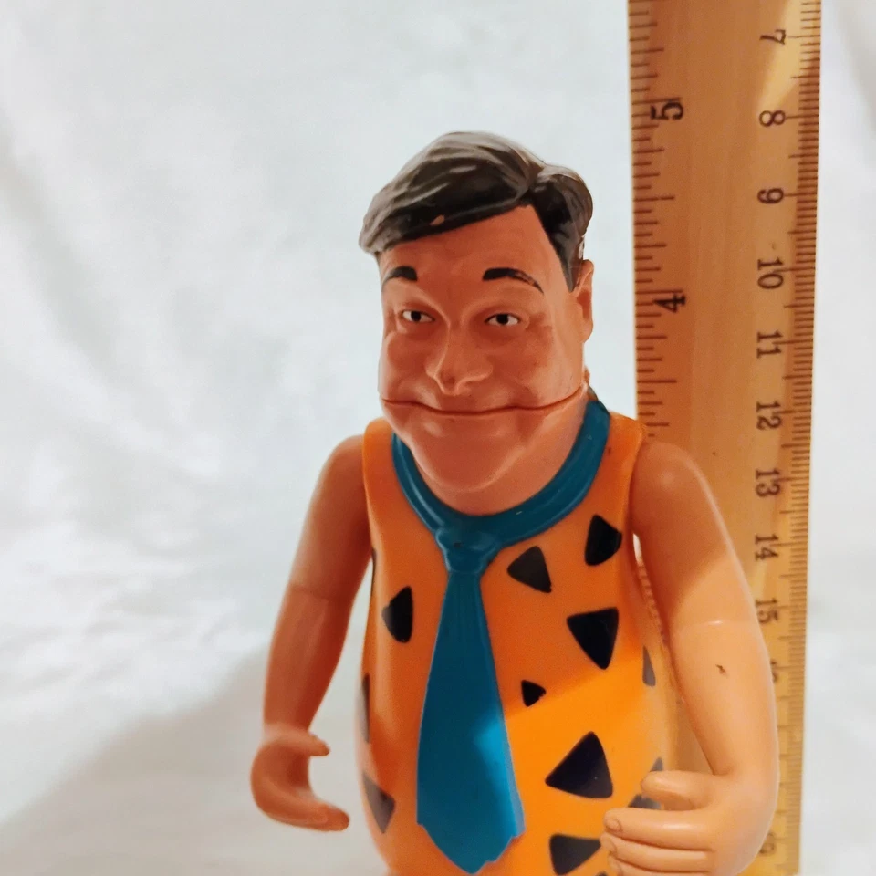 Figura de acción de película vintage Fred Flintstone John Goodman juguete móvil años 90 Foto 4 de 4