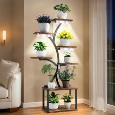 XL Pflanzenregal Blumenregal Blumentreppe Schwerlast Blumenständer Balkon Garten