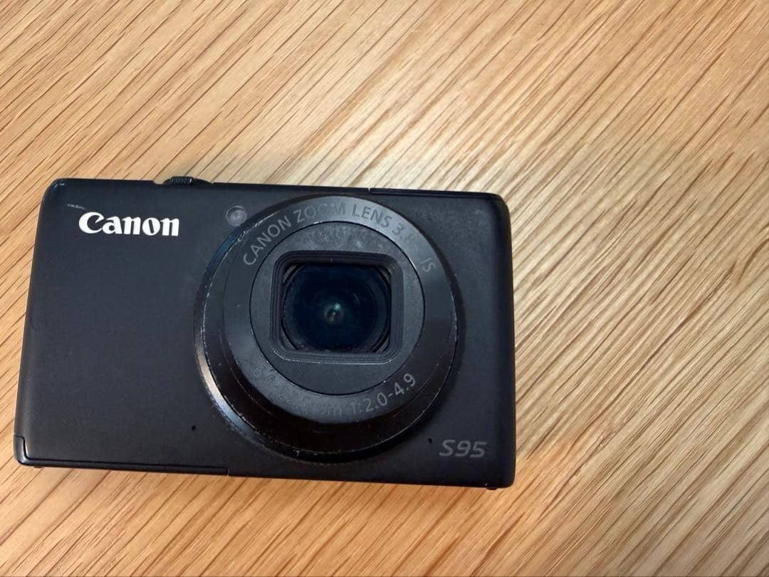 Canon Digital Camera Powershot S95 Black Tested W/Charger | eBay