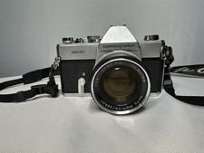 Mamiya 1000 DTL Silver SLR Film Camera w/ Mamiya/Sekor 55mm f/1.4 Lens