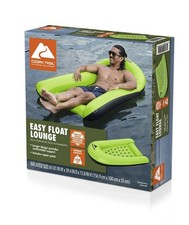 Ozark Trail Easy Float Inflatable Pool Lounge Adult, 62" Long