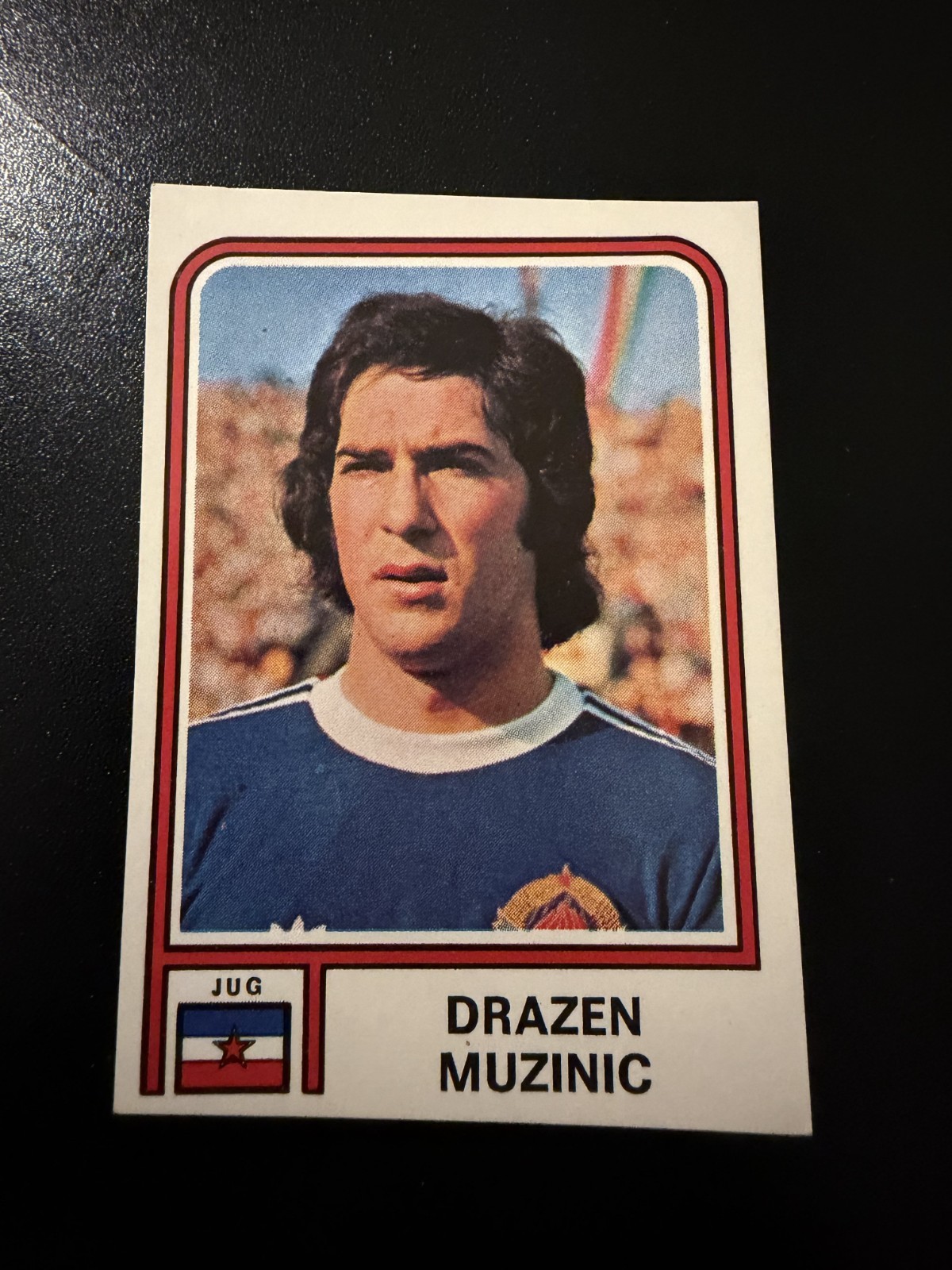 ALBUM FIGURINE PANINI WC ARGENTINA 78 #367 Drazen Muzinic COME DA FOTO