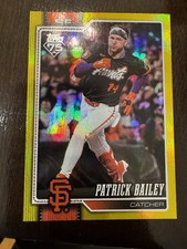 2026 Topps Series One - Patrick Bailey Gold Refractor /399- San Francisco Giants