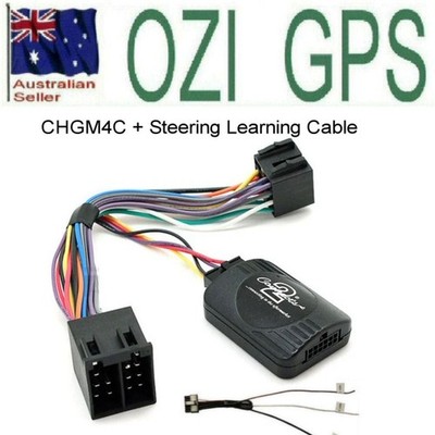HOLDEN ZAFIRA 1999-2004  STEERING WHEEL INTERFACE & LEARNING CABLE AERPRO CHCM4C